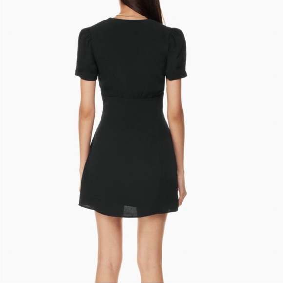 Aritzia Sunday Best NWT Black Sandrine Mini Dress size 10 - Picture 2 of 12